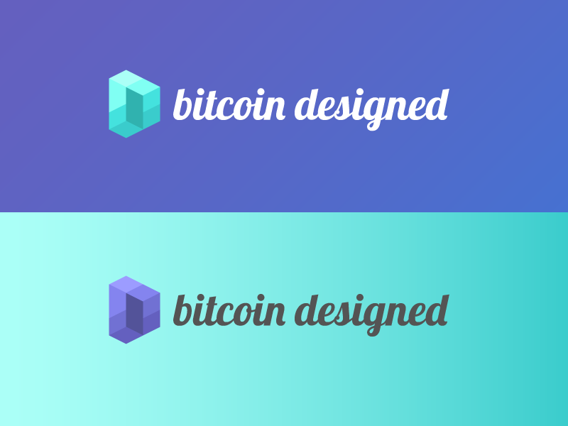 bitcoin designed logo