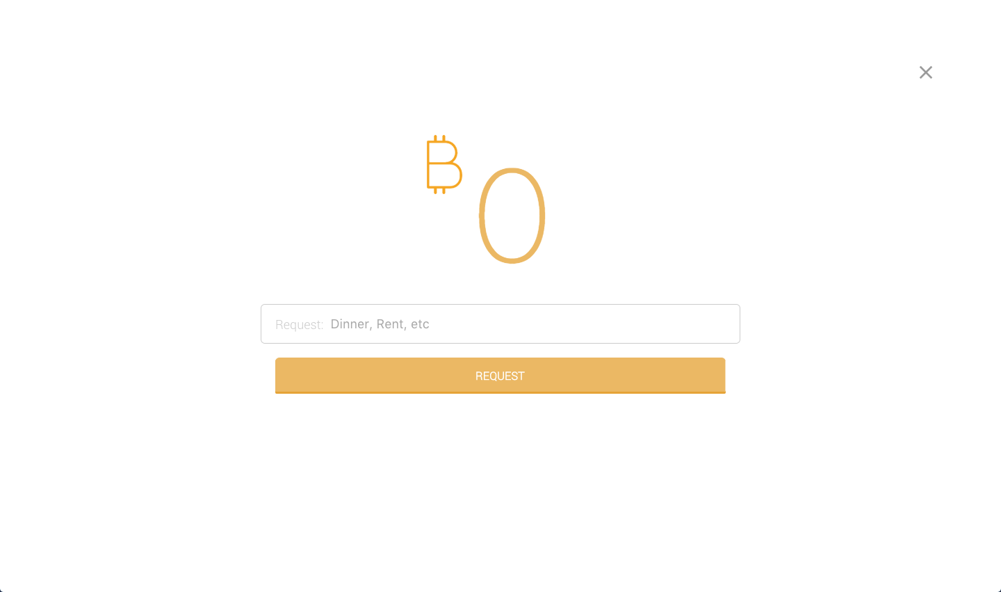 Zap request page empty